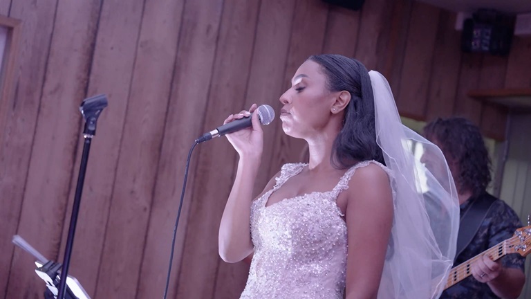 Jodie and Joseph wedding film at The Ashes Barns